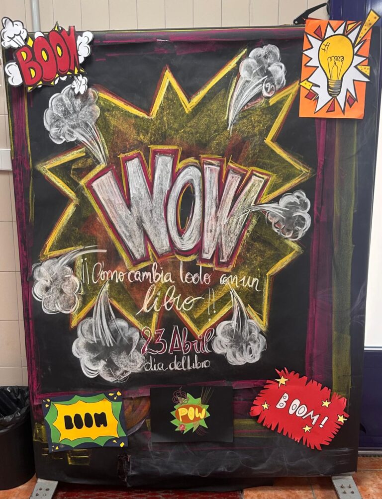 Exposición onomatopeyas gráficas 1º ESO