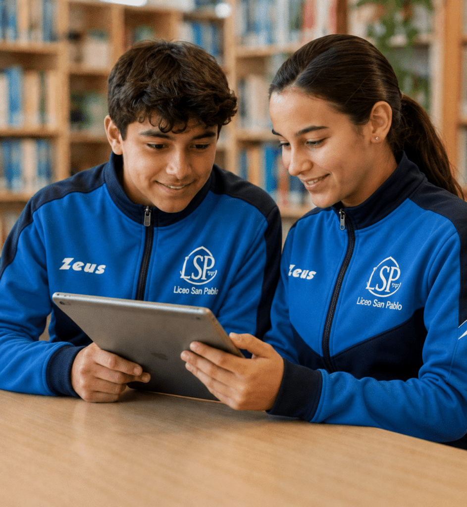 somos liceo foto tablet